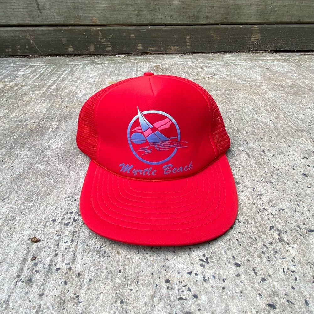 Vintage myrtle beach snap back hat